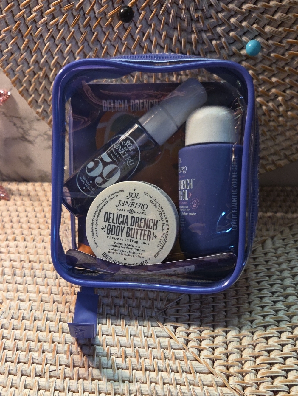 Sol de Janeiro Delicia Drench Body Butter & Bath Oil Kit — Purple